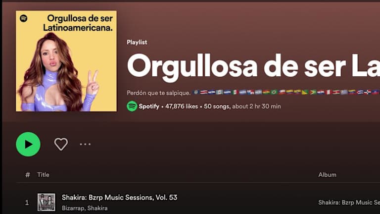 Hasta Spotify se fue encima de Piqué por criticar a Shakira y latinos